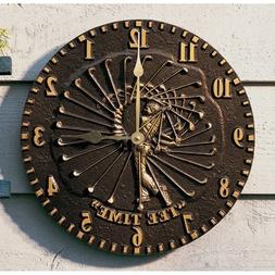 Whitehall Golfer Clock French Bronze
