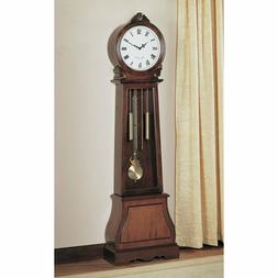 Grandfather Floor Clock Vintage Antique Style with Chime Fre