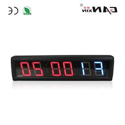 Gym Crossfit Wall Clock Fitness Stopwatch Timer Programmable
