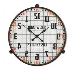 GYMNASIUM Industrial Wall CLOCK Rustic Pool Locker GYM