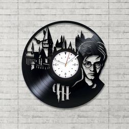 Harry Potter Vinyl Wall Art Clock Xmas Gift Handmade Gift Fo