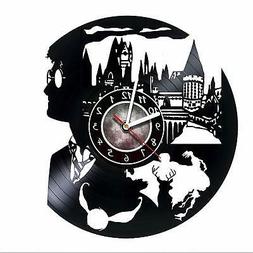 Harry Potter Wall Clock - Vinyl Record Wall Clock - Gift for