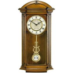 Hartwick 30 in. H x 14 in. W Chime Wall Clock