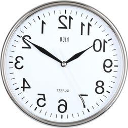 hito Silent Wall Clock Non Ticking 10 inch Excellent Accurat