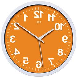 hito Silent Wall Clock Non Ticking 12 inch Excellent Accurat