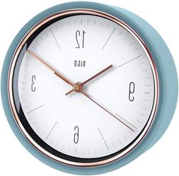hito Silent Non Ticking Wall Clock Glass Front Cover Accurat