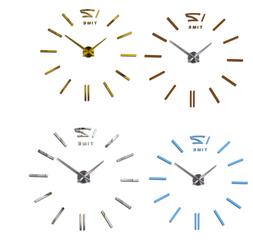 Home Decoration Large Wall Clock Modern Acrylic Abstract for