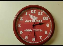 Honda atc200s 8 inch wall clock