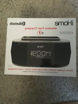iHome iBTW38 Alarm Clock Bluetooth Stereo with Lightning iPh