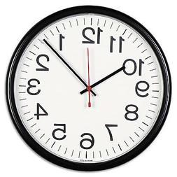 UNIVERSAL Indoor/Outdoor Clock 13 1/2" Black 11381