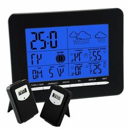 Indoor/Outdoor Wireless Weather Station with 2 Sensors Tempe