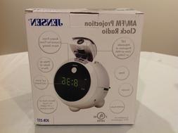 Jensen JCR-222 AM/FM 0.6-Inch LED Display with Time Projecti