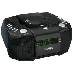 Jensen JCR-310 Dual Alarm Clock Am-fm Stereo Radio With Top-