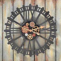 JN616623 - Synchronized Sprockets and Gears Wall Clock - Ste