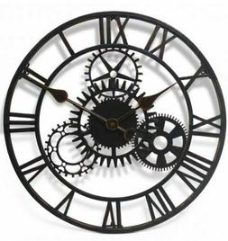 Jonart Design The Cogg 51cm Giant Garden Wall Clock Metal Ou