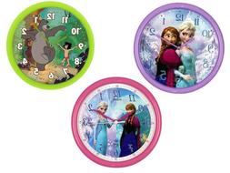 Disney Jungle Book , Frozen 24 Cm Hanging Wall Clock For Kid
