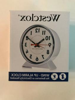 Westclox Keywound Loud Bell Analog Alarm Clock