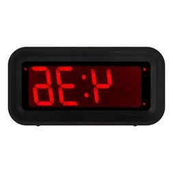KWANWA LED Digital Alarm Clock Battery Operated Only Small f