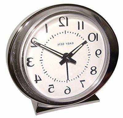 Westclox Baby Ben Quartz Battery Movement Alarm Clock, Analo
