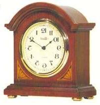 Hermle Barrister Style Elegant Cherry Quartz Bracket Clock 2