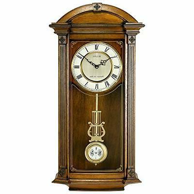 Bulova C4331 Hartwick Chiming Clock, Walnut