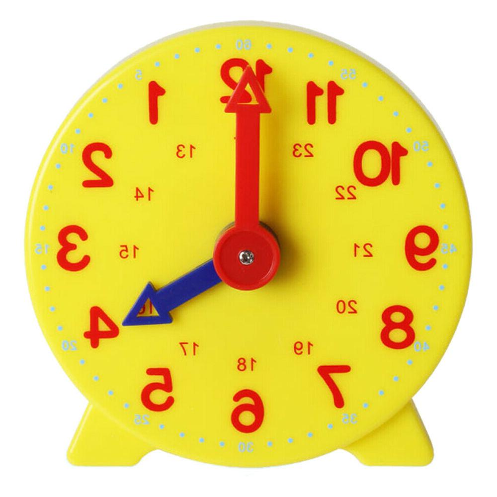 CW_ Children Learning 24Hours Clock for Kids Learn Time Cloc