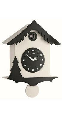 Modern quartz Cuckoo Clock with cuckoo call AM W7391 NEW