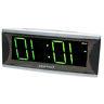 Super Loud Alarm Clock with 2 Inch Green LED, Large Numbers,