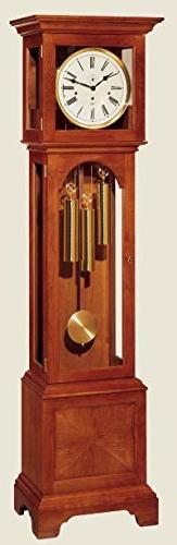 Bulova Talbot Grandfather Clock G0822 Cheshire Cherry