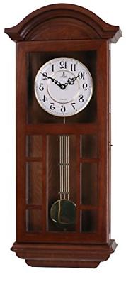 Best Pendulum Wall Clock, Silent Decorative Wood Clock With 