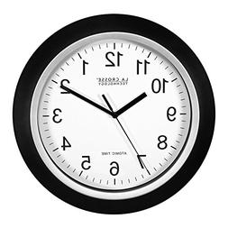 La Crosse Technology 10 Inch Plastic Analog Wall Clock - WT-
