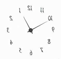 Large 39" Complete Wall Clock Kit with Hands, Silent Sweep M