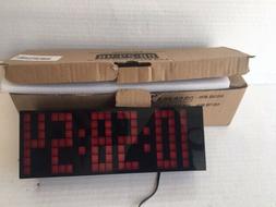 ECVISION LARGE BIG NUMBER WITH CALENDER CLOCK