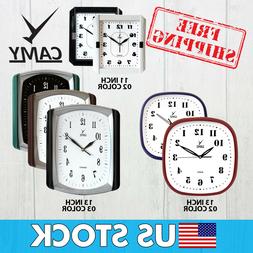 CAMY Large Wall Clock,Modern Large Square Elegant Wall Clock