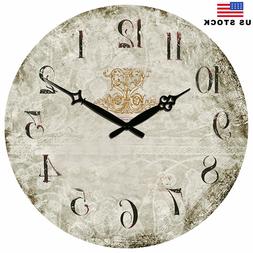Room Home Silent Decor Retro Clock Antique European New