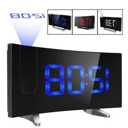 LCD Digital LED Projector Projection FM Radio Snooze Alarm C