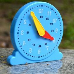 LEARN TO TELL THE TIME CLOCK SHAPED CHILDRENS EDUCATIONAL LE