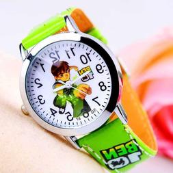 Leather Watch Fashion For Children Boys Kids Quartz Cool Spo