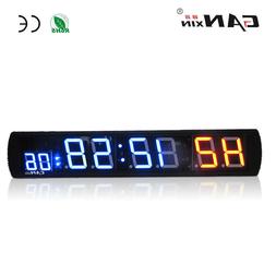  Led Countdown Clock Digital Interval Timer Crossfit Gym Wal