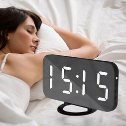 LED Digital Alarm Clock with USB 6.5&rdquo;Large Display Clock w