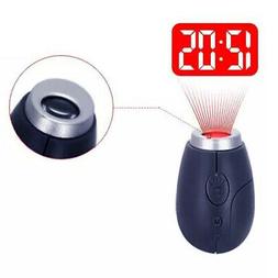 LED Night Light Keyring Wall Projection Practical Mini Flash