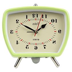 Lily&rsquo;s Home Vintage Retro Inspired Analog Alarm Clock, Loo