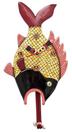 Allen Designs Little Finn Fish Pendulum Clock