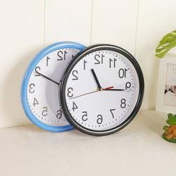 Living Room Quartz Clock Large Fashion Silent Analogue Round