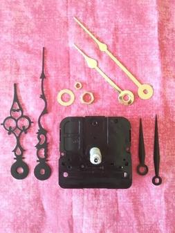 LONG Shaft Battery Clock Movement Kit - DIY - Comes with 3 P