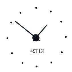 Make Large 24" Wall Clock w/ Hands, Motor, Cover, AA Battery