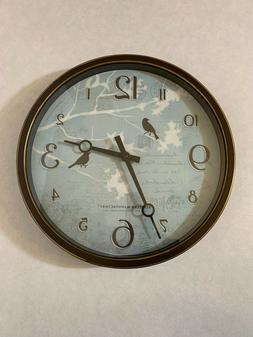 Firstime Manufactory Wall Clock - Crows Ravens - 12" Diamete