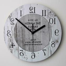 Wooden Design Quartz Kitchen Home Decor Watches