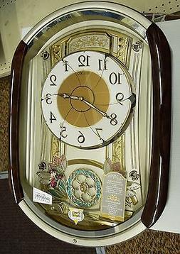 Seiko Melodies in Motion Pendulum Wall Clock