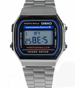 Casio Men's Vintage A168WA-1 Electro Luminescence Watch